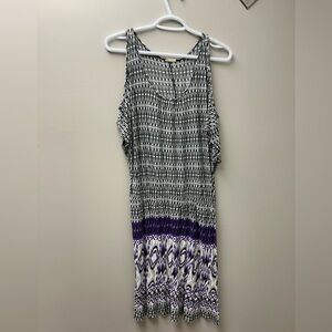 Blue Crush Women’s‎ Patterned Maxi Dress